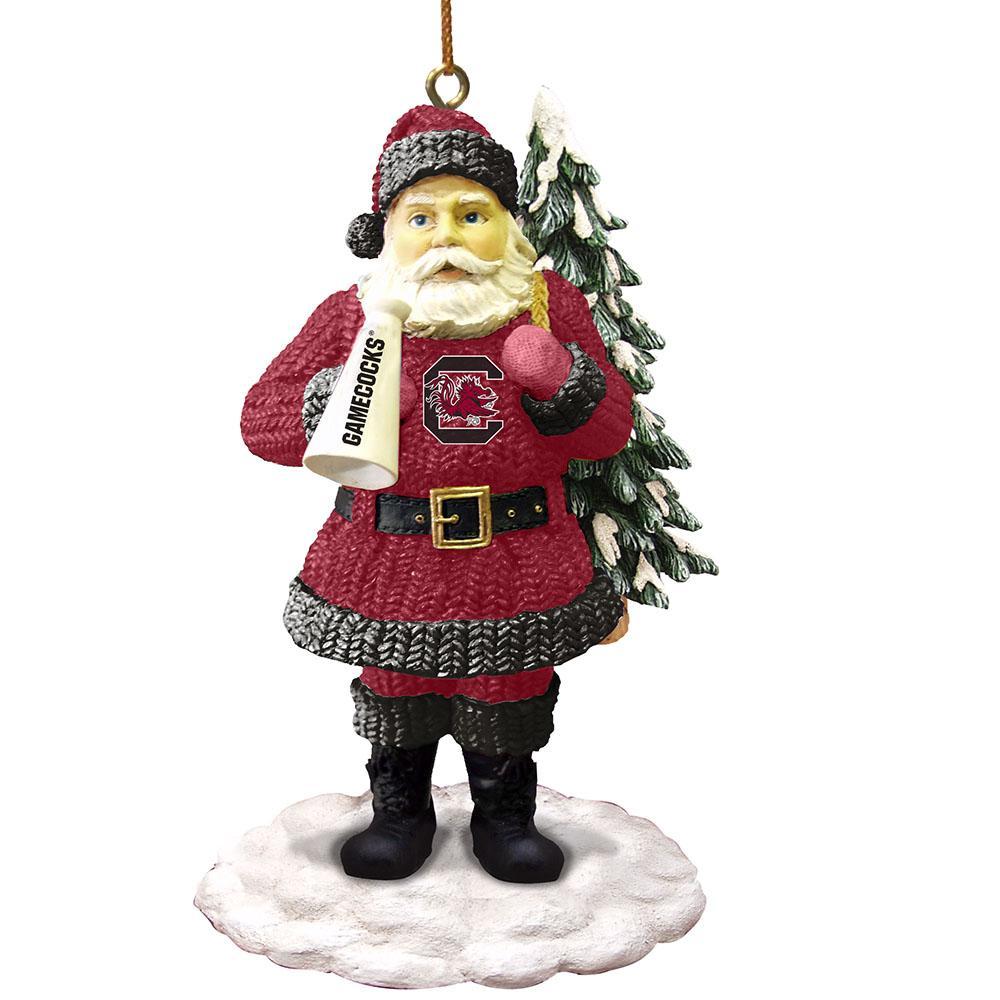 Megaphone Santa Ornament | University of South Carolina