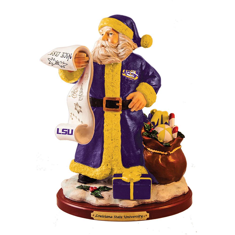 2015 Naughty Nice List Santa Figure |  LSU
