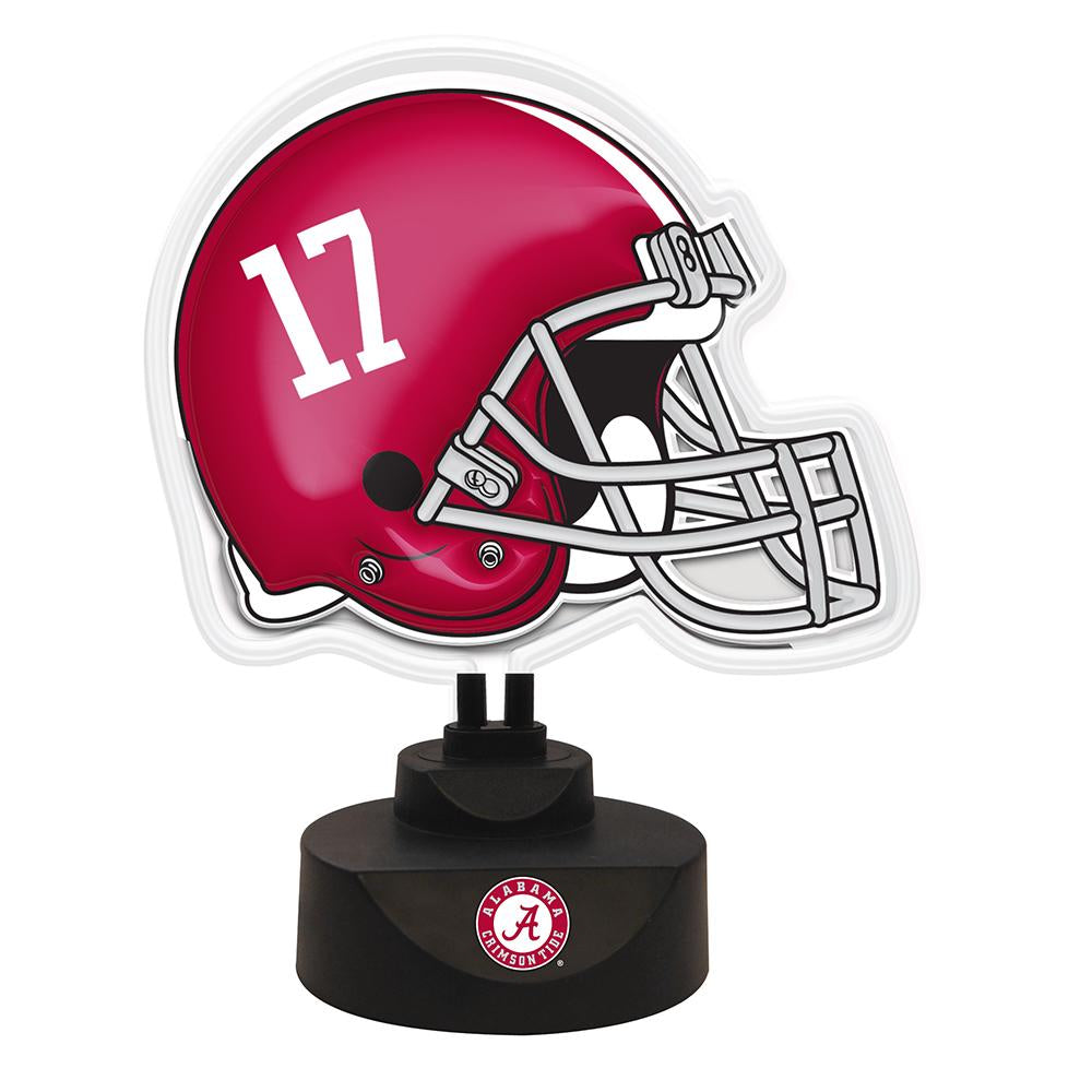 Neon Helmet Lamp | Alabama Crimson Tide