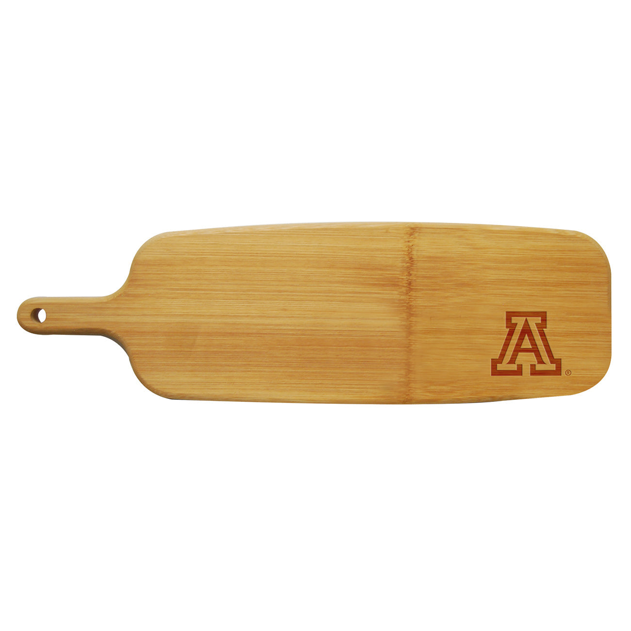 Bamboo Paddle Cutting & Serving Board | The Univeristy of Arizona