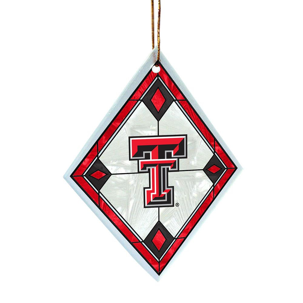 Art Glass Ornament - Texas Tech University