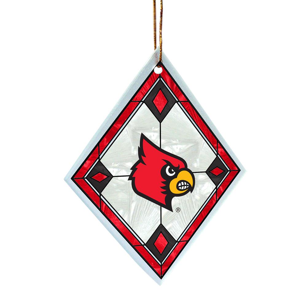 Art Glass Ornament | Louisville Cardinals