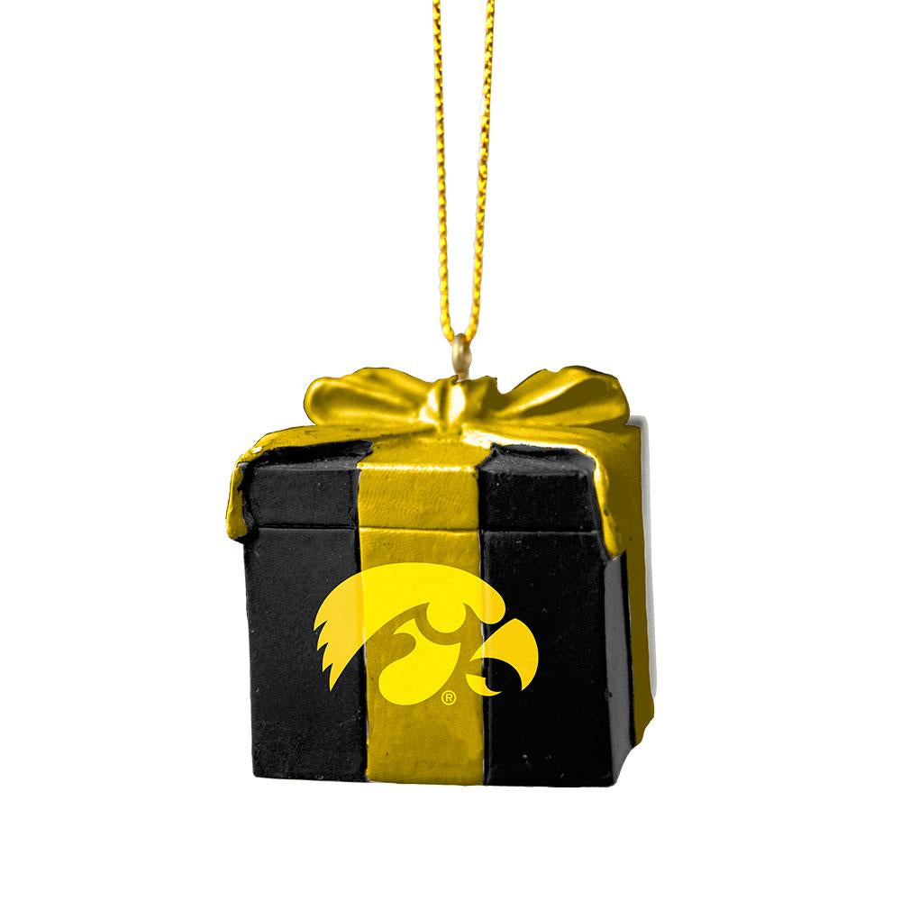 Ribbon Box Ornament | Iowa University