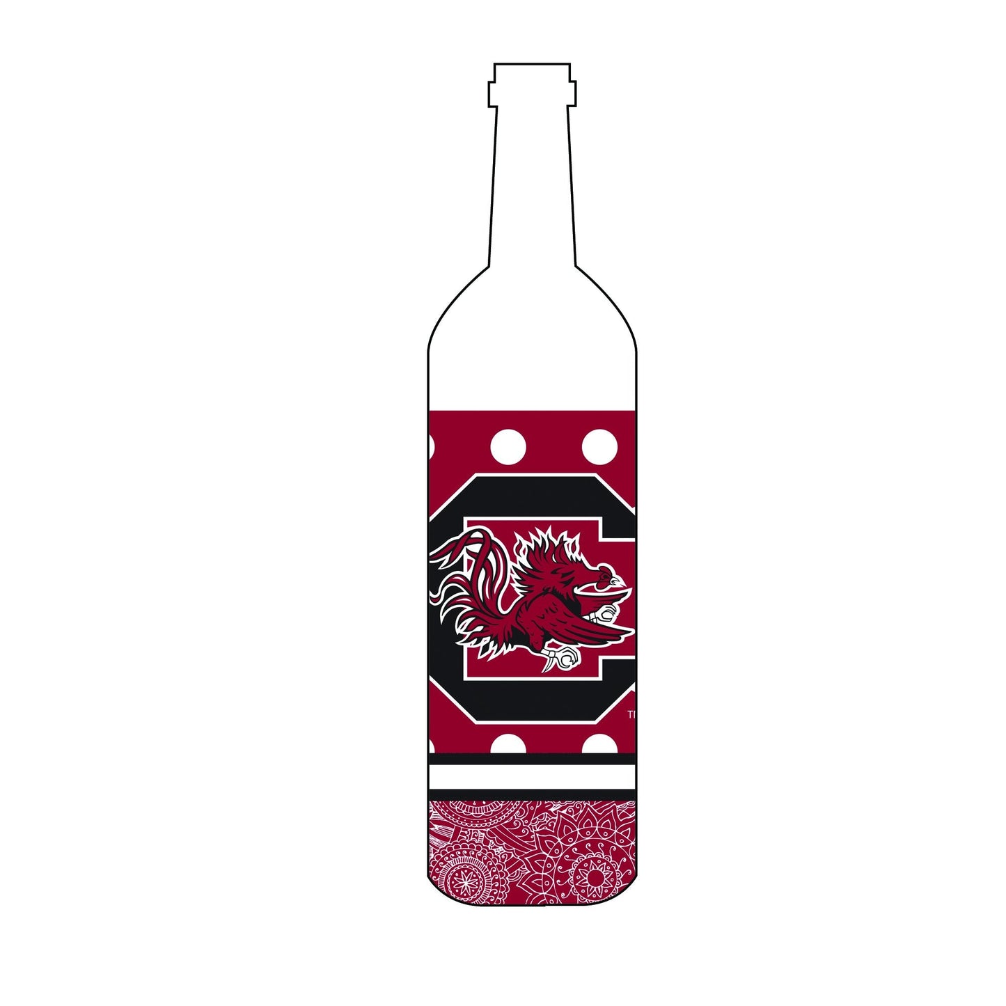 Wine Bottle Woozie GG S Carolina