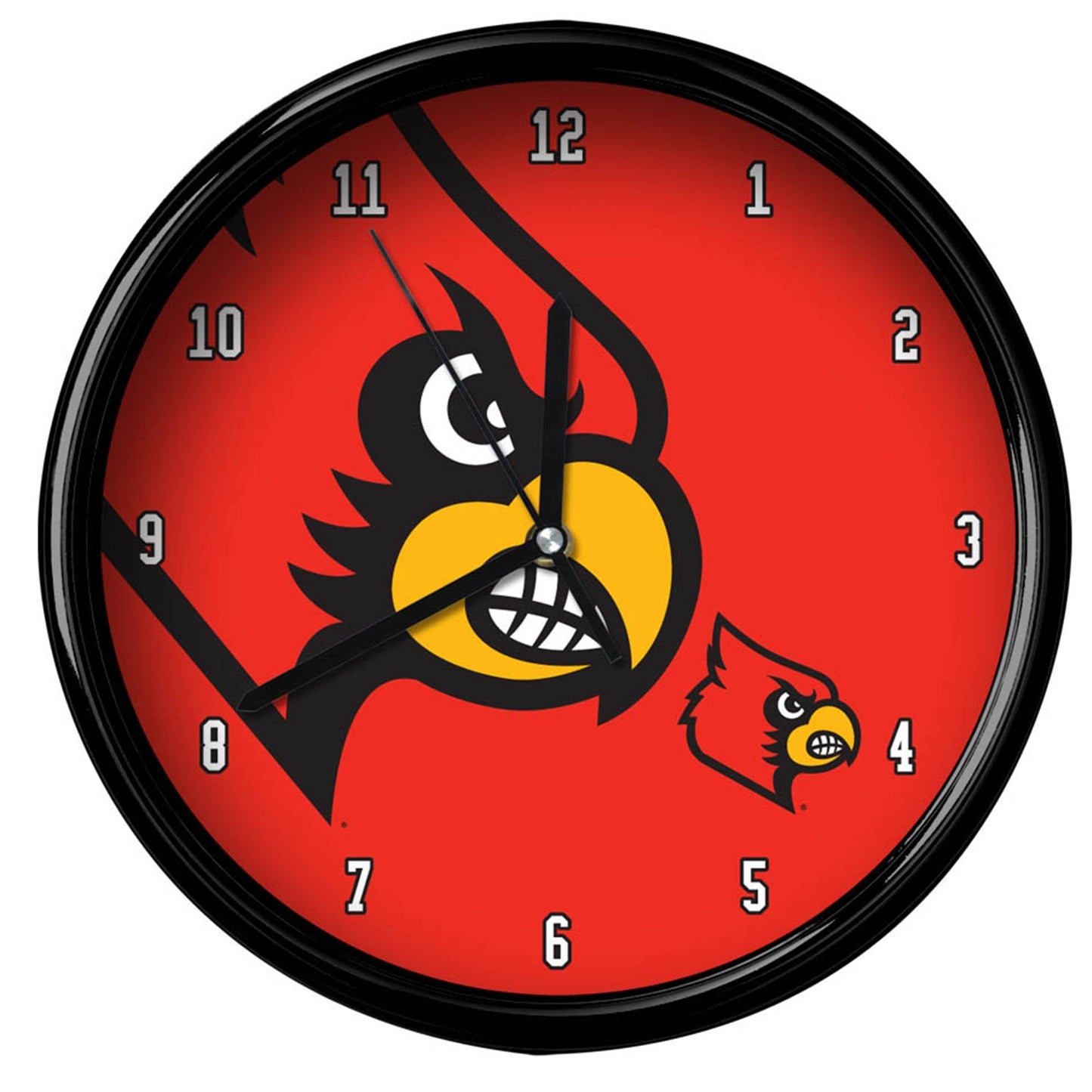 Big Logo Clock | LOUISV CARDINALS