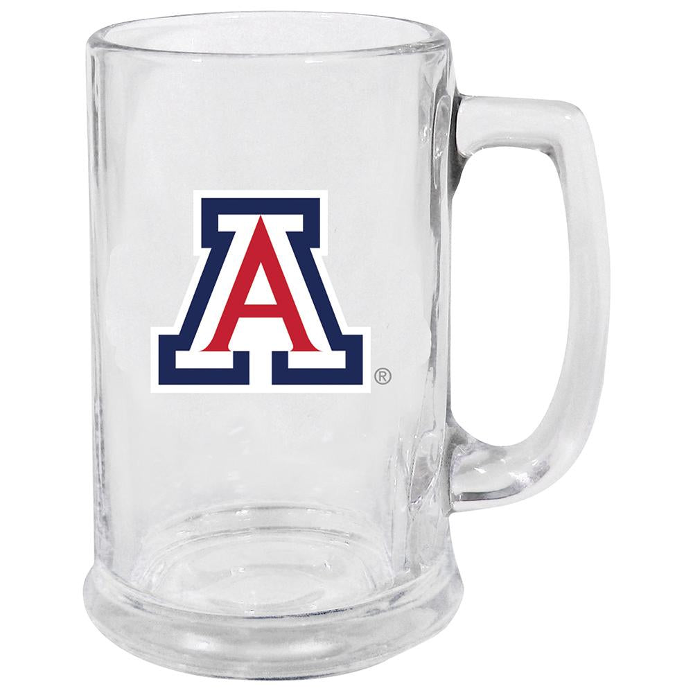 15oz Decal Glass Stein | Arizona Wildcats