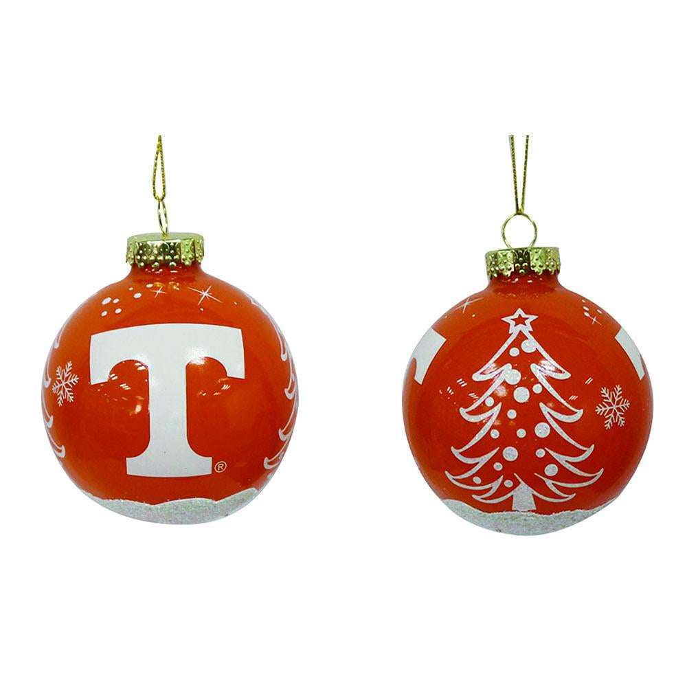 3 Inch Glass Tree Ball Ornament | Tennessee Knoxville University