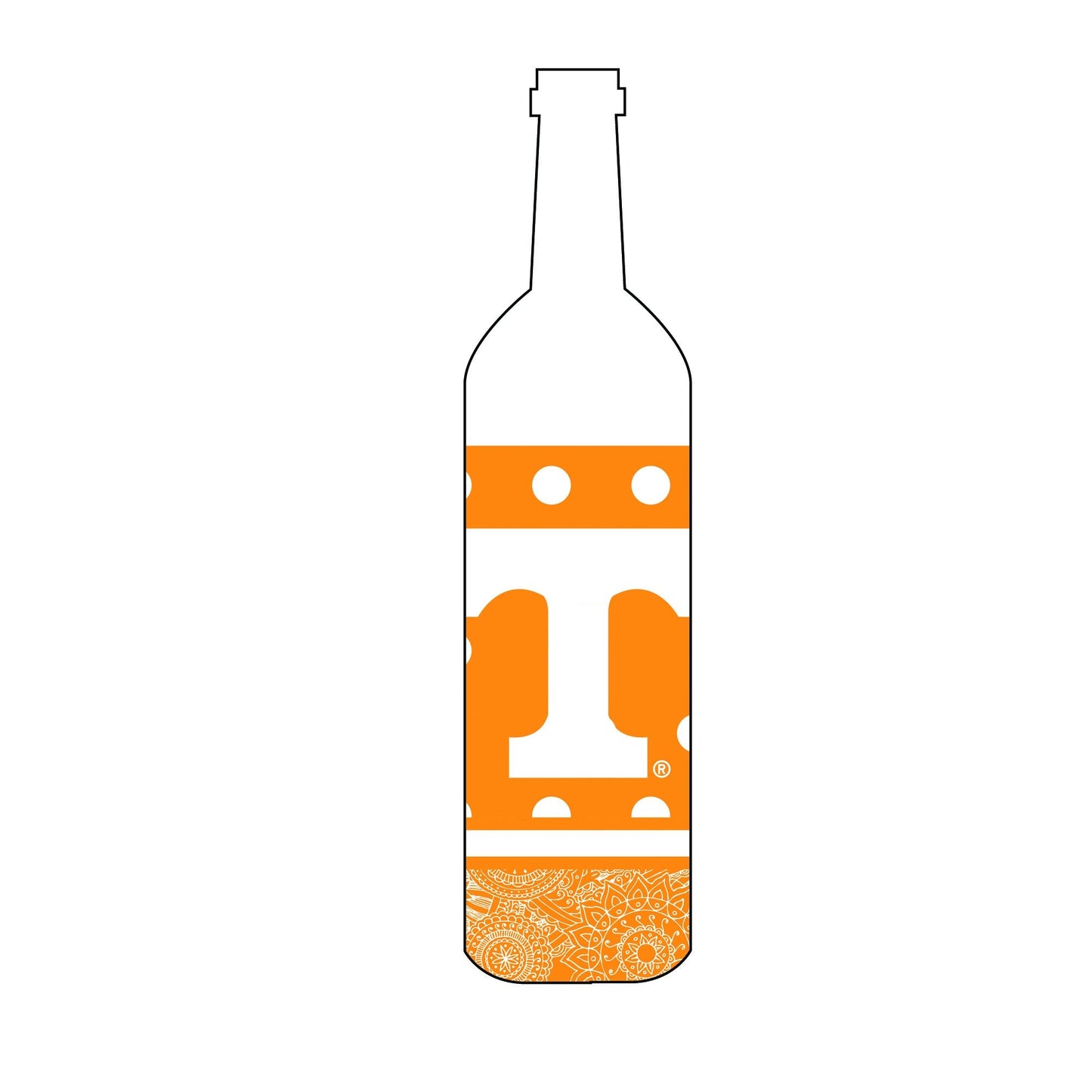 Wine Bottle Woozie | Tennessee Volunteers