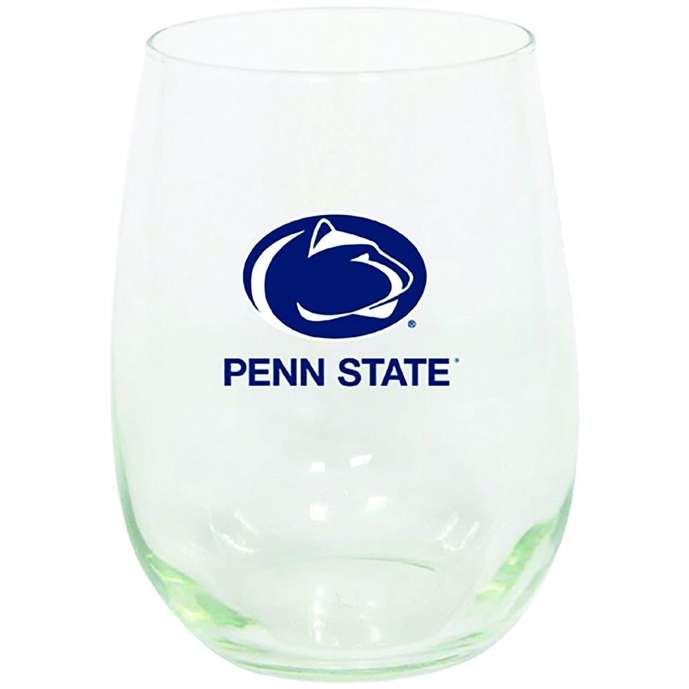 15oz Stemless Glass Tumbler | Penn St