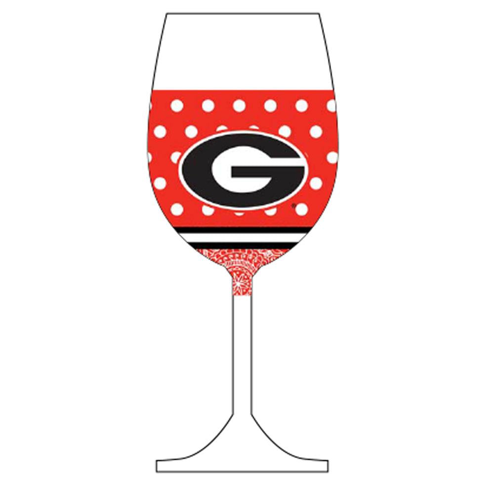 Wine Woozie Glass | University of Georgia