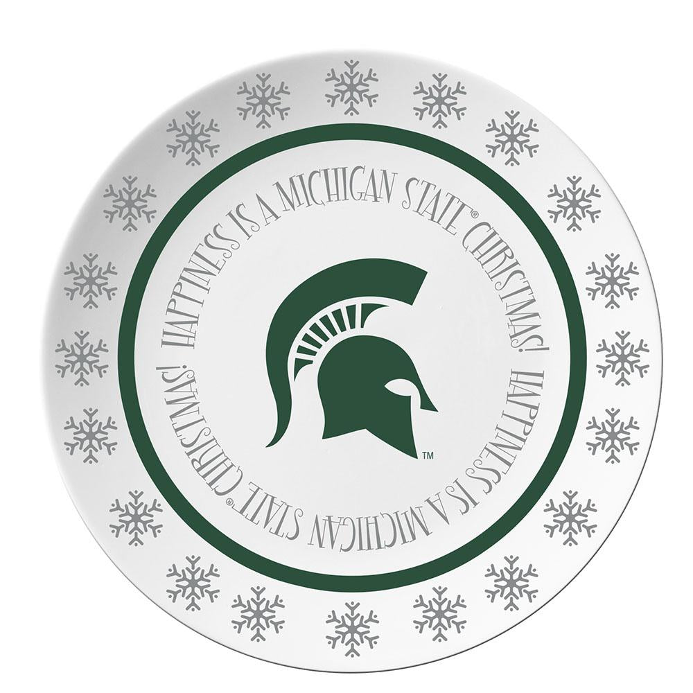 4" Ball/Cookie Plate Set Michigan St