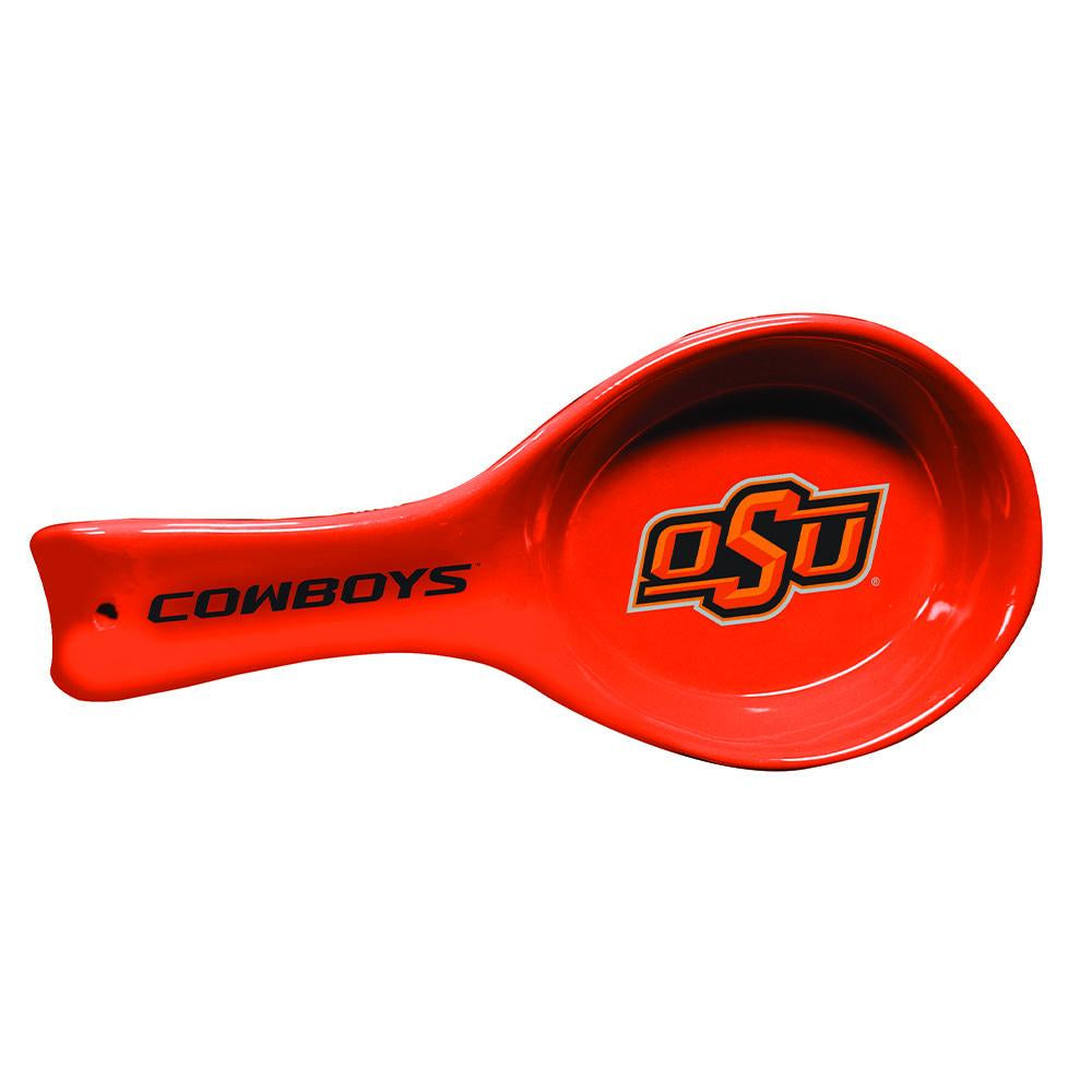 Ceramic Spoon Rest OKLAHOMA STATE