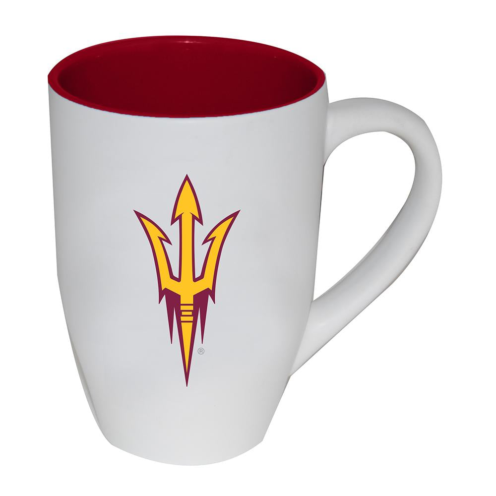 20oz Two Tone White Matte Mug - Arizona State University