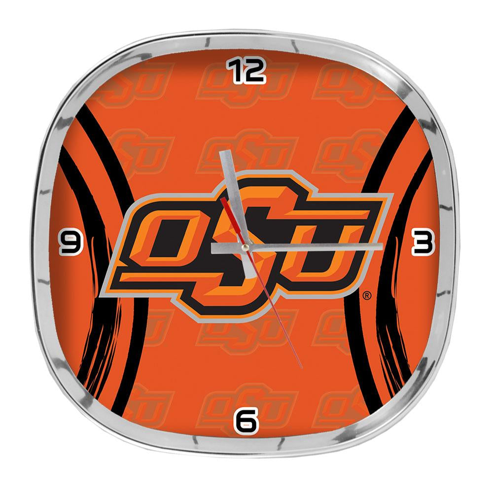 Logo w/Shadow Clock | OK STATE