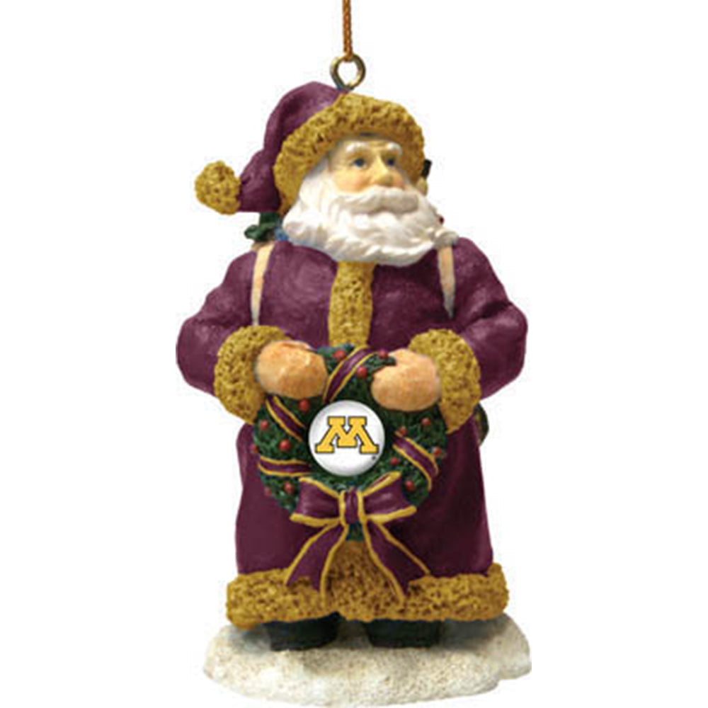 Classic Santa Ornament | Minnesota University