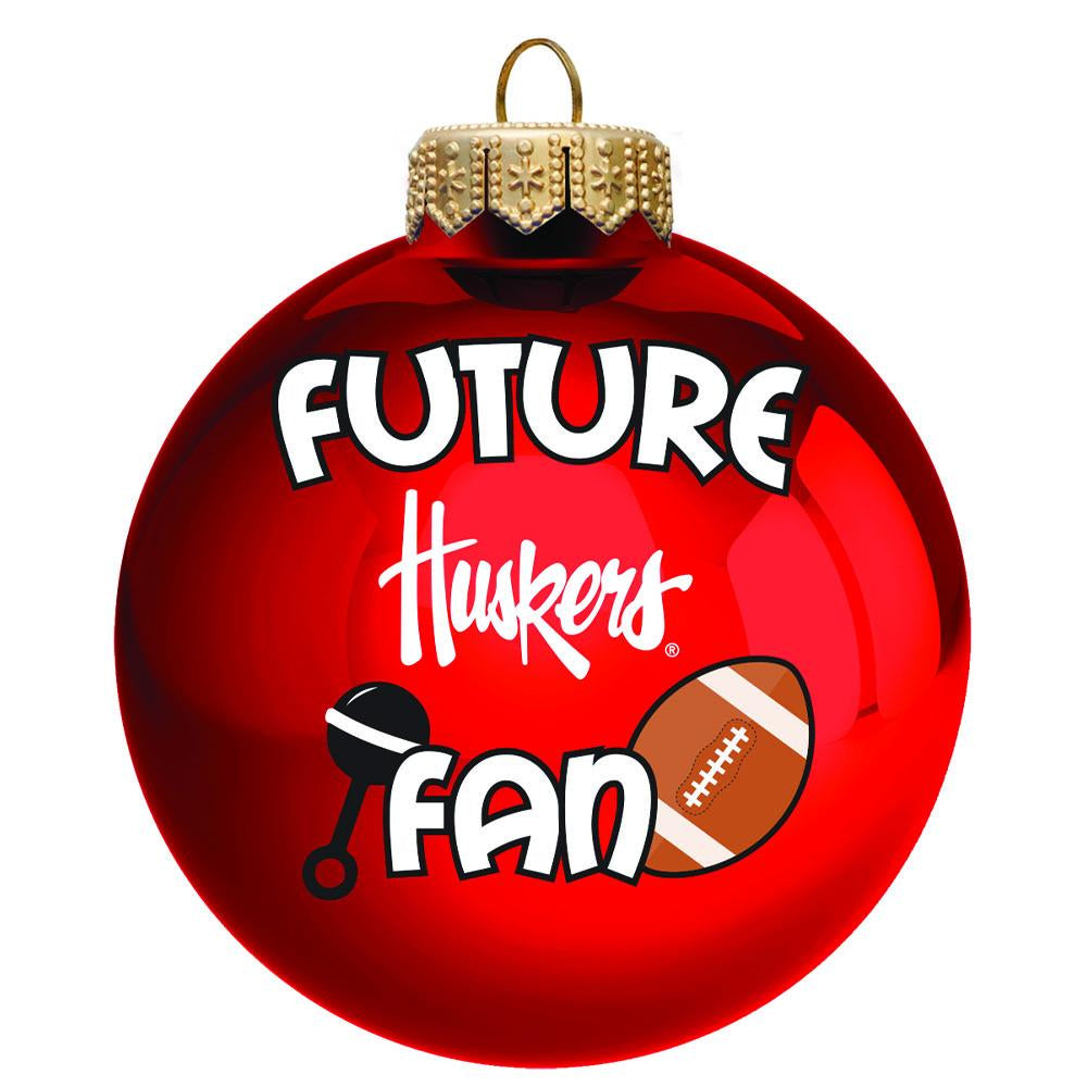 Future Fan Ball Ornament  Nebraska