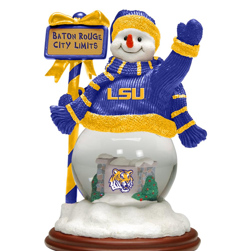 City Limits Snowman - LSU Tigers