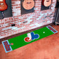 Montreal Expos Putting Green Mat - 1.5ft. x 6ft. - Retro Collection, 1990 Montreal Expos