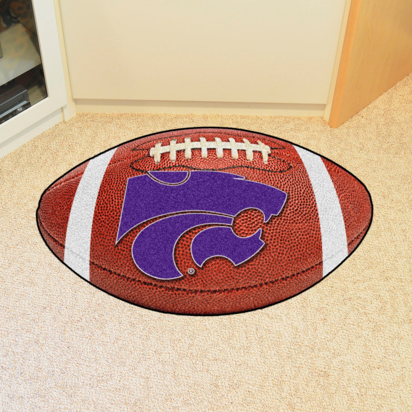 Kansas State Wildcats Football Rug - 20.5in. x 32.5in.