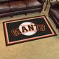 San Francisco Giants 4ft. x 6ft. Plush Area Rug - Giants and Baseball Primary Logo