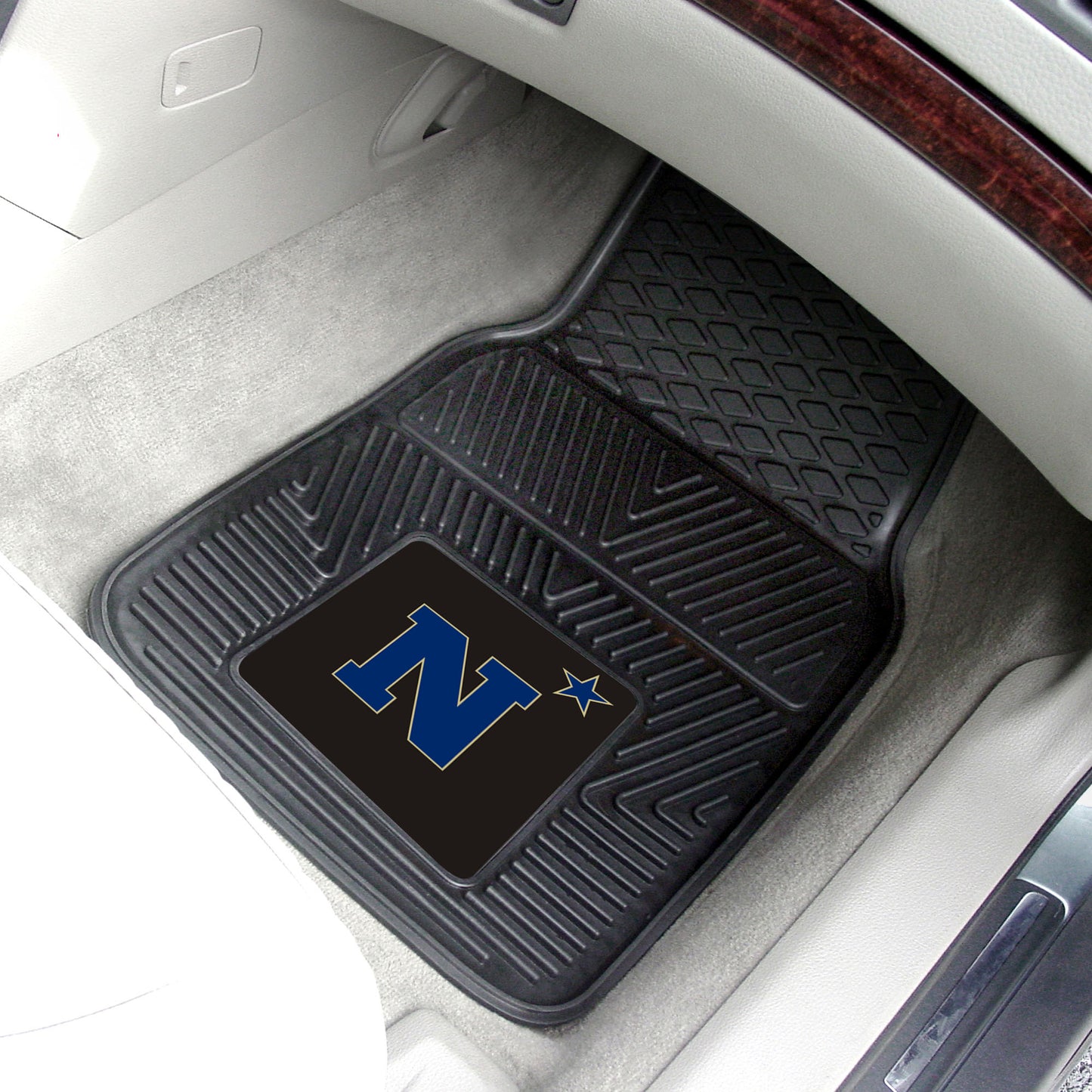 Navy Midshipmen Heavy Duty Car Mat Set - 2 Pieces