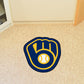 Milwaukee Brewers Mascot Rug - MB Glove Alternate Logo