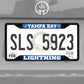 Tampa Bay Lightning Metal License Plate Frame Black Finish